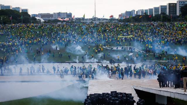 Протест в Бразилии