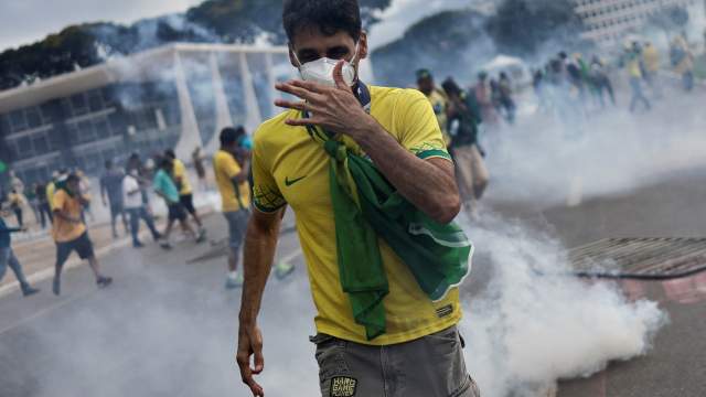 Протест в Бразилии