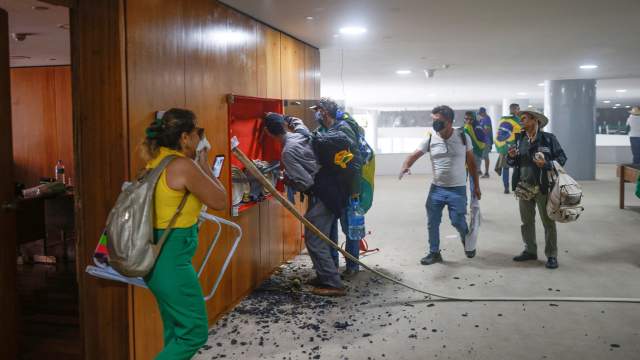 Протест в Бразилии