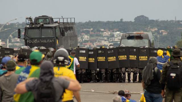 Протест в Бразилии