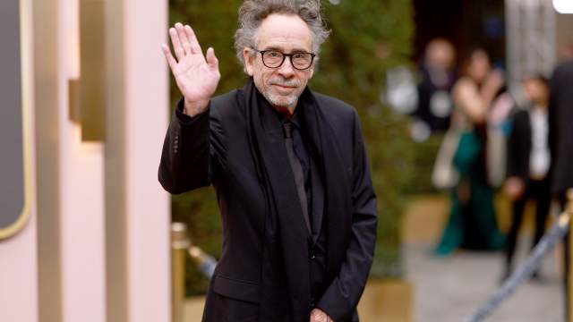 Tim Burton attends the 80th Annual Golden Globe Awards at The Beverly Hilton