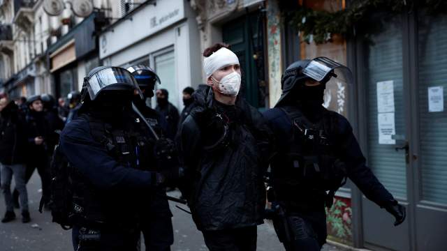 Протесты во Франции