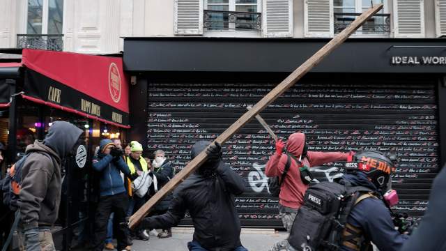 Протесты во Франции