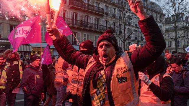 Протесты во Франции