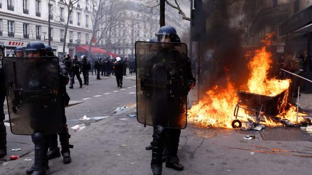 Протесты во Франции