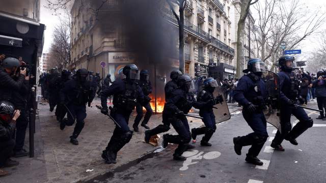 Протесты во Франции