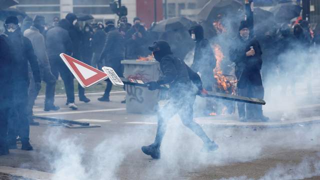 Протесты во Франции