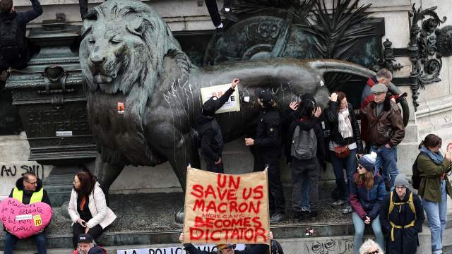 Протесты во Франции