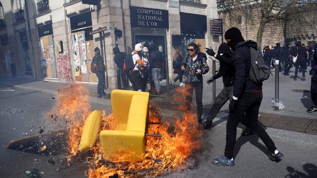 Протесты во Франции