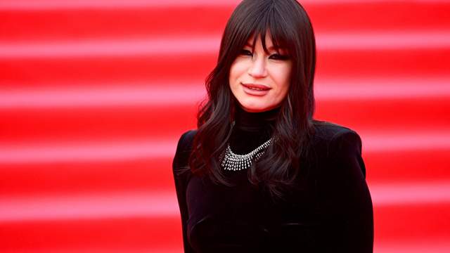 Телеведущая Ида Галич на церемонии открытия 45-го Московского международного кинофестиваля в Москве