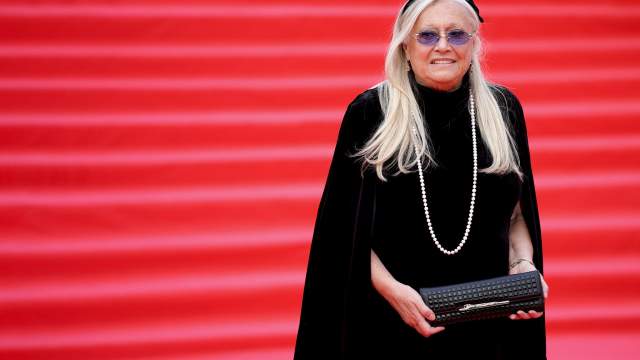 Президент благотворительного фонда "Русский Силуэт" Татьяна Михалкова на церемонии открытия 45-го Московского международного кинофестиваля