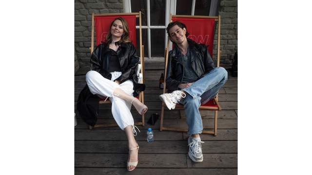 Анар Халилов и Анастасия Куза