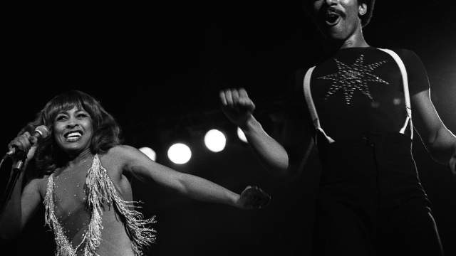 Тина и Айк Тернер на концерте в Париже, Франция, 25 февраля 1990 года