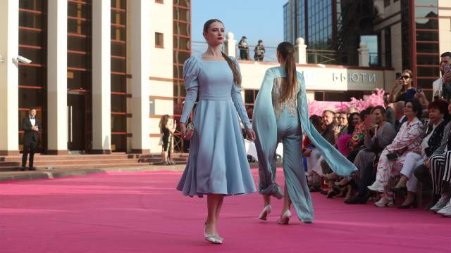 Показ одежды из новой коллекции Дома моды Аники Керимовой в коллаборации с Мартином Киркоровым