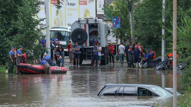 Наводнения в Приморье