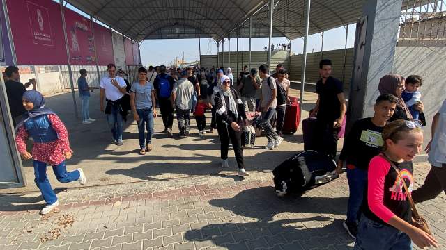 Обстановка на КПП «Рафах»