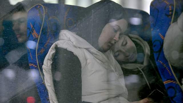 Прибытие эвакуированных граждан РФ из сектора Газа в Москву