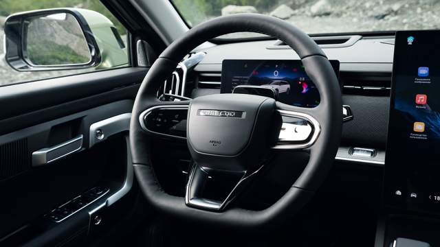 Кнопки на спицах руля не сенсорные, это две подвижные площадки