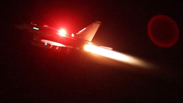 Авиаудары западной коалиции по Йемену