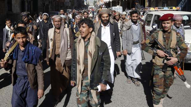 Авиаудары западной коалиции по Йемену