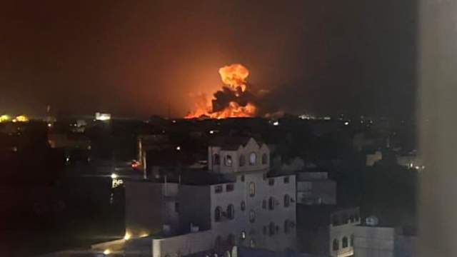 Авиаудары западной коалиции по Йемену