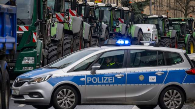 Протесты в Берлине