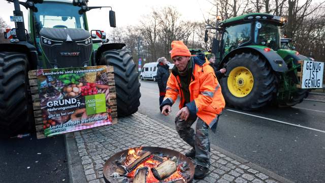 Протесты в Берлине