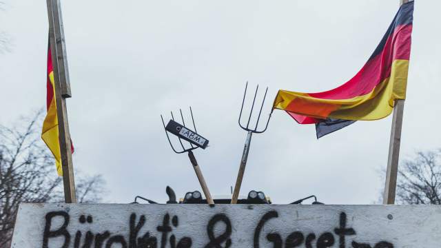 Протесты в Берлине