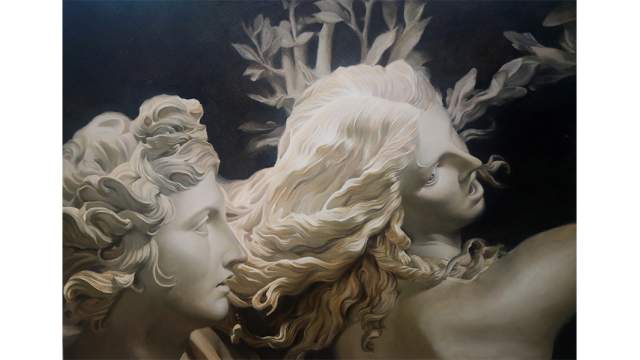 Работа APOLLO E DAFNE художницы Лиан Керен 