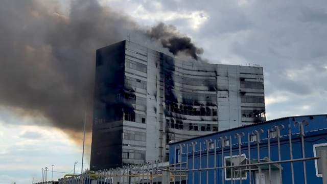 Пожар во Фрязино