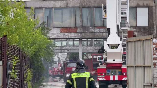 Пожар во Фрязино