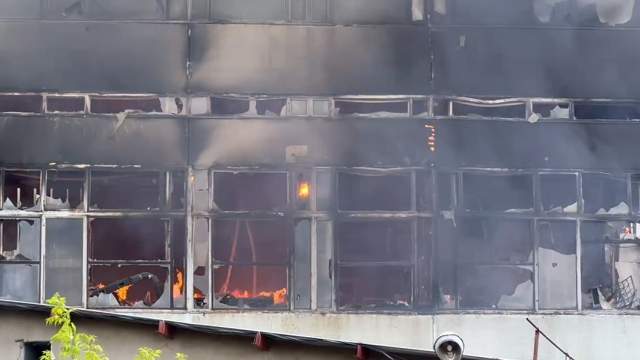 Пожар во Фрязино