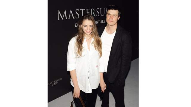 Актриса Маргарита Аброськина и актер Олег Гаас 