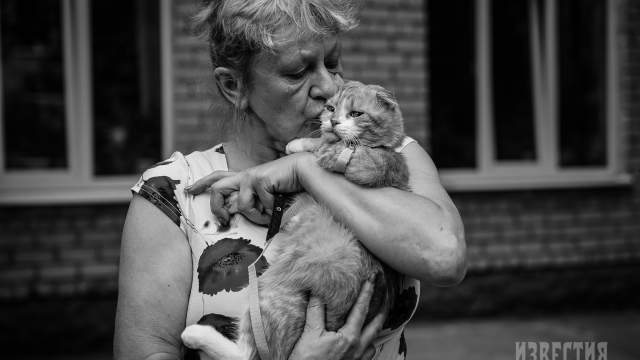 Эвакуированные жители Курской области