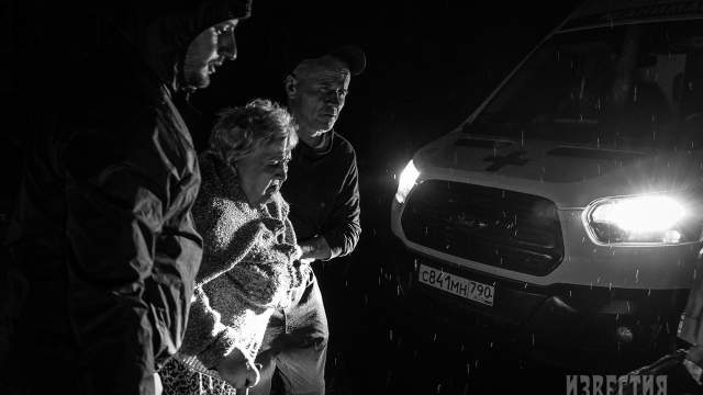 Эвакуированные жители Курской области