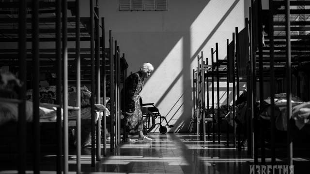 Эвакуированные жители Курской области