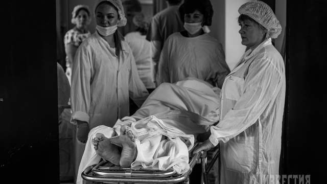 Эвакуированные жители Курской области