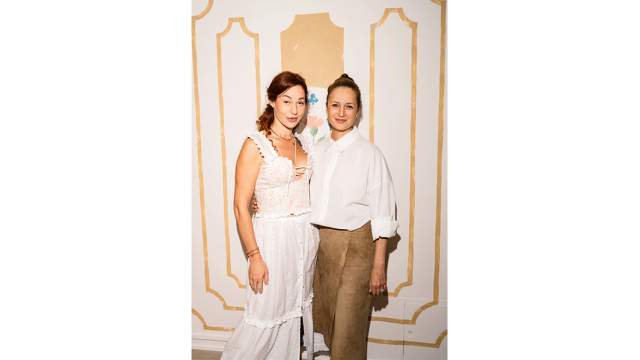 Евгения Линович и Виктория Исакова 