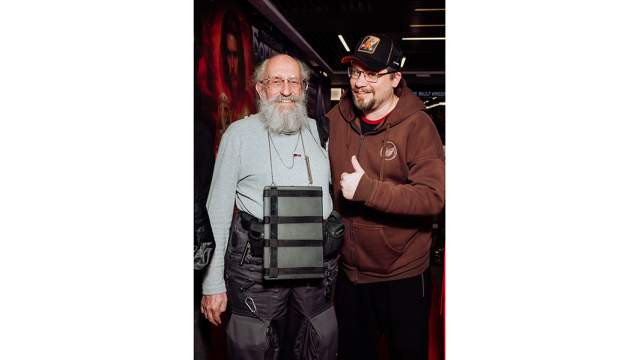 Слева направо: Анатолий Вассерман и Гарик Харламов 