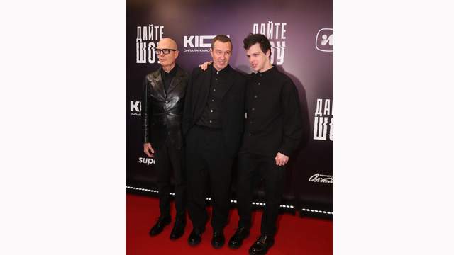 Слева направо: Вадим Верник, Игорь Верник, Григорий Верник