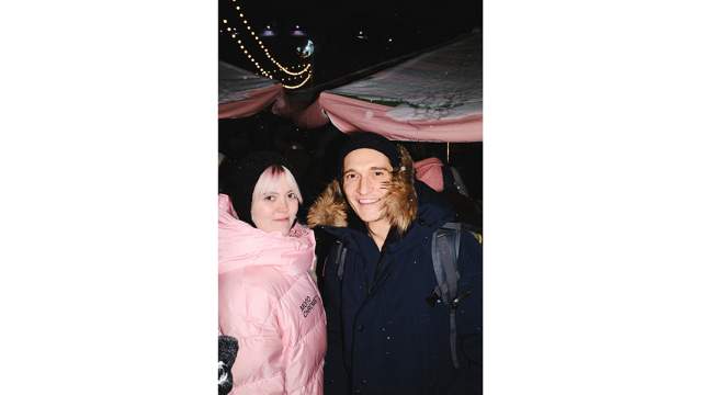 Матвей Лыков (справа)