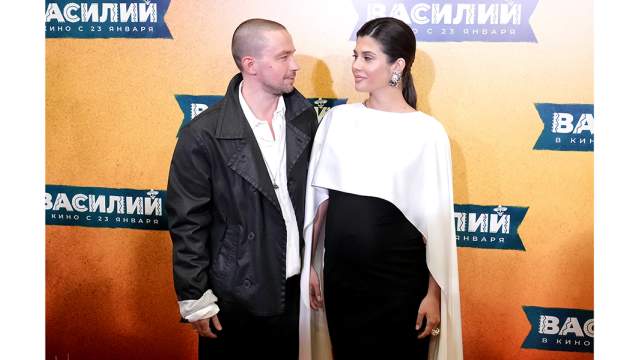 Актер Александр Петров с супругой Викторией