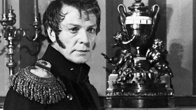 1975 года. Олег Стриженов в роли Сергея Волконского в фильме "Звезда пленительного счастья", режиссер Владимир Мотыль, киностудия "Ленфильм"