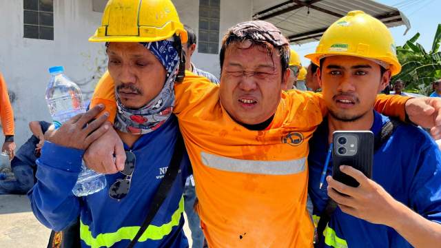 Землетрясение в Таиланде