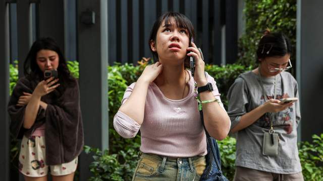 Землетрясение в Таиланде