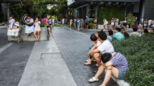 Землетрясение в Таиланде