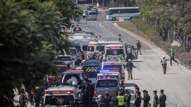 Землетрясение в Таиланде