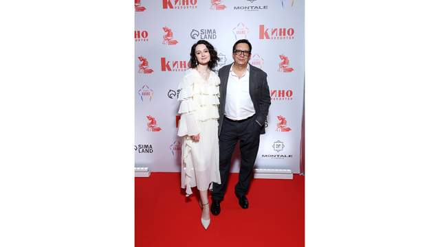 Егор Кончаловский с дочерью Марией