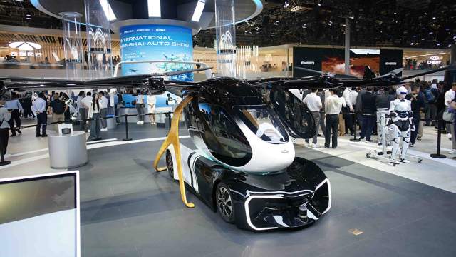 «Вертолетомобиль» появился и у Chery. Концепт имеет схожую двухмодульную систему 