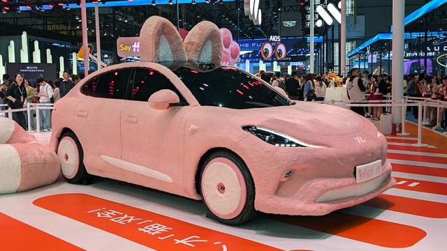 Еще один «пушистый» автомобиль — от малоизвестной в России марки Zhiji (IM Motors) 